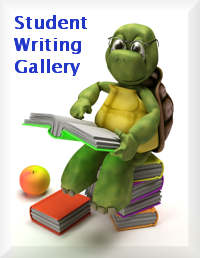 Turtle reading a book-Fotosearch image